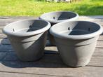 3 plantenpotten + 5 onderschalen van kwaliteitsmerk ELHO, Tuin en Terras, Ophalen of Verzenden, Zo goed als nieuw