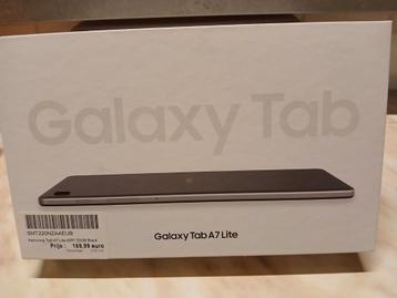 Tablet samsung galaxy a7 lite met cover, Enlèvement, Comme neuf