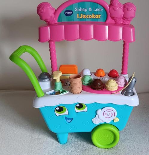 VTech Schep en Leer IJscokar - vaste prijs, Kinderen en Baby's, Speelgoed | Vtech, Gebruikt, Ophalen of Verzenden