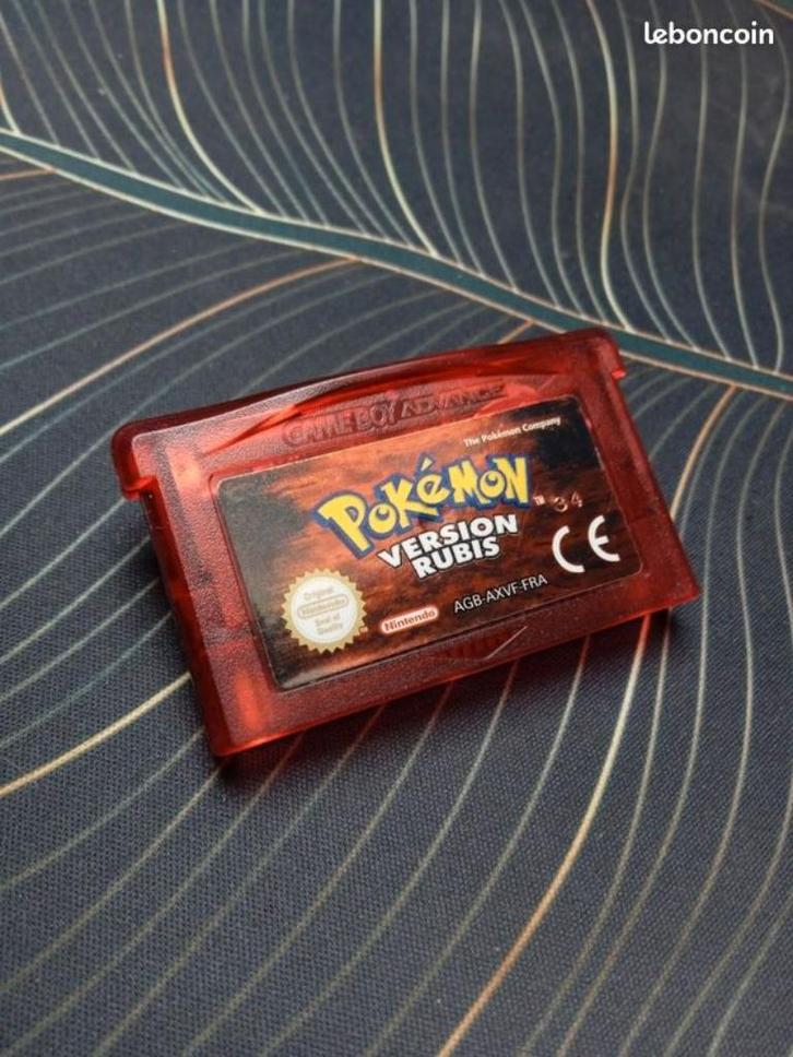 Échange pokémon rubis contre saphir, Games en Spelcomputers, Games | Nintendo Game Boy, Zo goed als nieuw, Role Playing Game (Rpg)