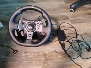 Logitech g920 force feedback race stuur + Schakelpook, Enlèvement