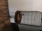 Retro vogelkooi, Dieren en Toebehoren, Ophalen, Gebruikt, Metaal, Vogelkooi