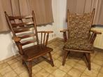 2 x stoel met armleuning, Huis en Inrichting, Zetels | Zetels, Ophalen, Gebruikt, Hout