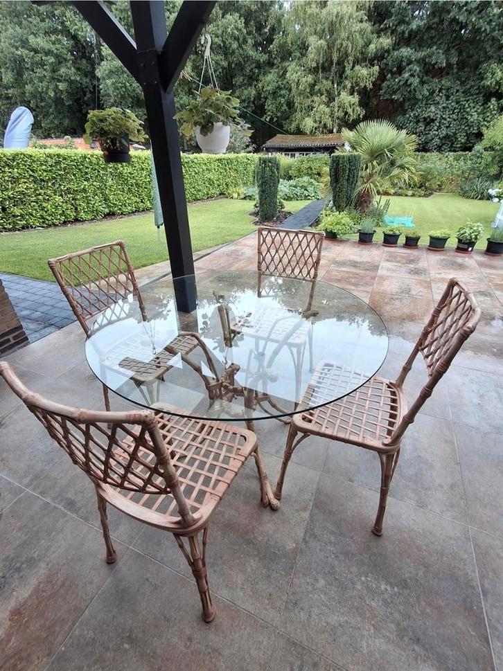Elegante Kettal orangerieset, Tuin en Terras, Tuinsets en Loungesets, Zo goed als nieuw, Ophalen