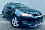 VW Polo 1.2 60PK Easyline EURO5!-AIRCO!-NAVI! GEKEURD!, Autos, Euro 5, Achat, Entreprise, Noir