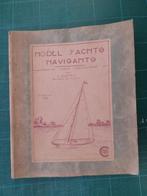 Model Yachts navigants (M.Douffet) - 1942 – 51 pages, Livres, Transport, Enlèvement ou Envoi, Utilisé, M.Douffet, Bateau