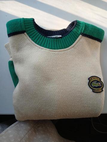 Prachtige zeldzame vintage herentrui Lacoste T4 beschikbaar voor biedingen