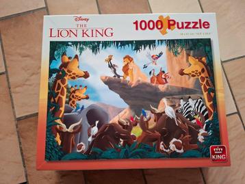 Puzzel Disney The Lion King 1000 stuks beschikbaar voor biedingen