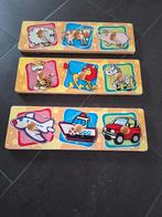 Houten puzzel, Enlèvement, Utilisé, 6 mois à 2 ans, Moins de 10 pièces