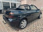 Vw golf cabrio 1.8i 2000 180000km airco! AUTOMAAT!, Auto's, Volkswagen, Automaat, Cabriolet, Zwart, Leder