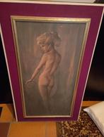 136) art print van Leo Jansen 1930-80, Antiek en Kunst, Ophalen