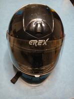Integraalhelm merk GREX - kleur zwart - maat M 57-58, Motoren, Overige merken, M, Heren, Ophalen of Verzenden
