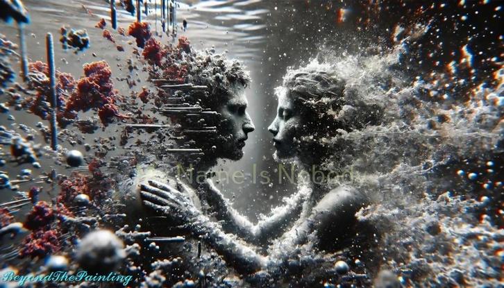 Ripples of Affection - Diamond Painting of Puzzel, Hobby en Vrije tijd, Overige Hobby en Vrije tijd, Nieuw, Verzenden