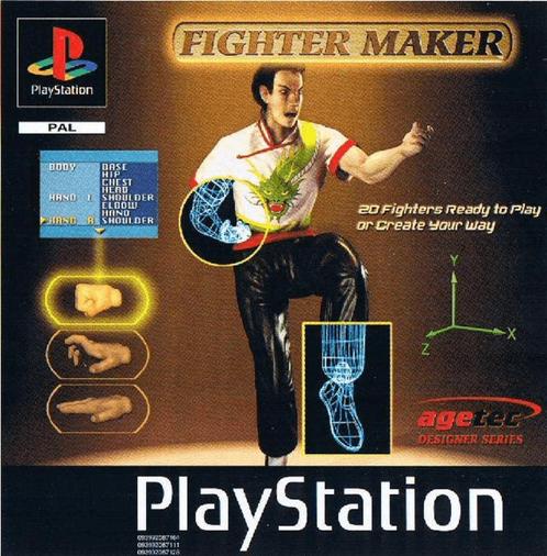 Fighter Maker, Games en Spelcomputers, Games | Sony PlayStation 1, Gebruikt, Vechten, 1 speler, Vanaf 12 jaar, Ophalen of Verzenden