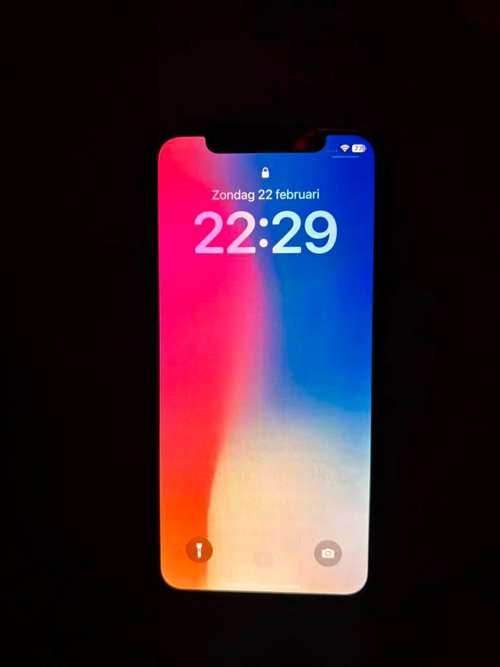 iPhone X, zwart, Télécoms, Téléphonie mobile | Apple iPhone, Comme neuf, 256 GB, Sans simlock, iPhone X, Noir, Enlèvement