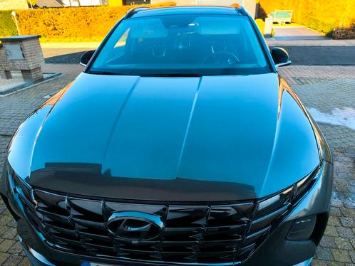 Hyundai Tuscon hybride, Auto's, Hyundai, Particulier, Tucson, Trekhaak, Hybride Elektrisch/Benzine, 5 deurs, Zwart, Kunstmatig leder