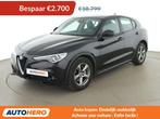 Alfa Romeo Stelvio 2.2 JTDM Super 2WD (bj 2017, automaat), Automaat, Achterwielaandrijving, Gebruikt, 1679 kg
