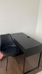 Ikea desk/burau + stoel, Comme neuf, Enlèvement ou Envoi