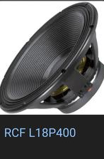 RCF 18" DRIVERS GEZOCHT!!, TV, Hi-fi & Vidéo, Enceintes, Enlèvement