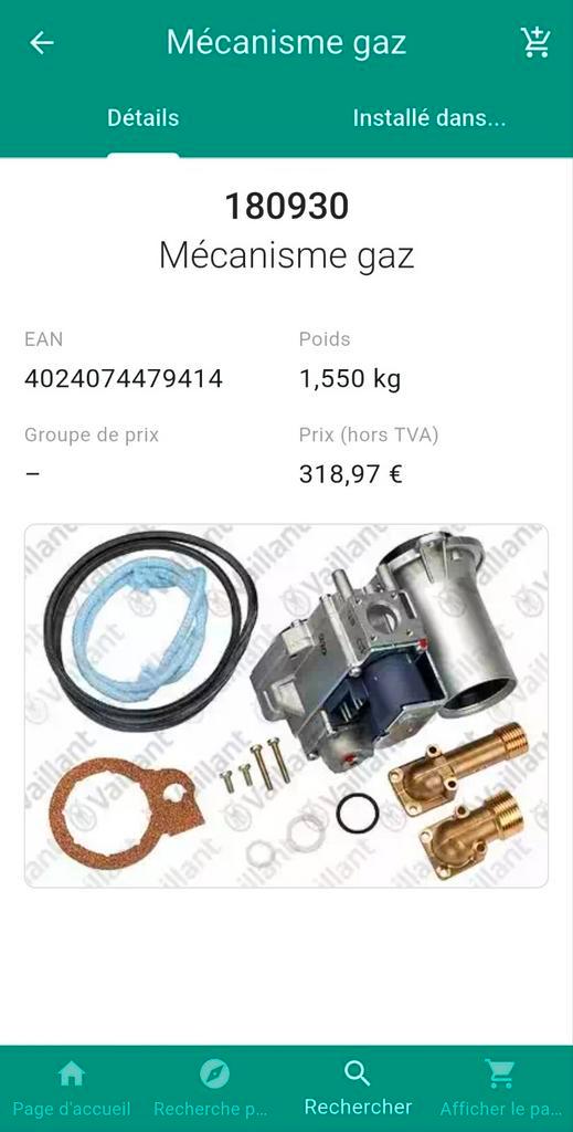 Bloc Vaillant ecoTEC VC 656/4-5(A) Vaillant ecoMAX 65 (neuf), Collections, Collections Autre, Neuf, Enlèvement ou Envoi