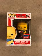 Funko Pop comic book guy 832 excuslive Neuf, Nieuw