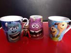 458) 3 supercoole Monsters en co tassen...., Verzamelen, Ophalen of Verzenden, Overige figuren, Zo goed als nieuw, Servies