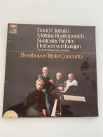 Oistrakh Rostropovich Richter Karajan Beethoven Triple Conce, Ophalen of Verzenden, Zo goed als nieuw, Romantiek, 12 inch