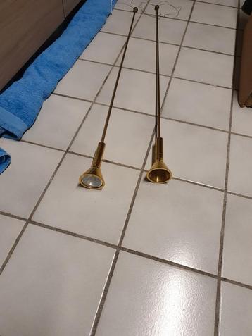 SUPER BEAUX PENDULES EN CUIVRE (2 PIÈCES POUR 30 EUROS), Enlèvement, Comme neuf