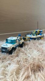 Politie auto met boot, Kinderen en Baby's, Speelgoed | Duplo en Lego, Ophalen, Zo goed als nieuw