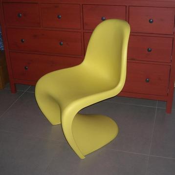 Panton chair (Geel)      beschikbaar voor biedingen