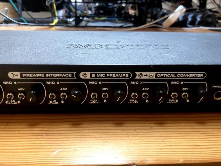 Motu 8pre firewire, Computers en Software, Geluidskaarten, Gebruikt, Extern, Ophalen of Verzenden