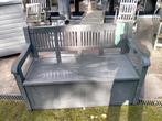Opberg tuinbank, Tuin en Terras, Tuinbanken, Ophalen, Gebruikt, Plastic