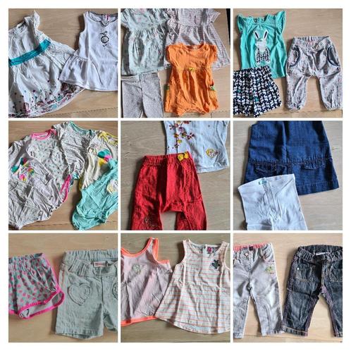 Kledingpakket Meisjes 74cm/9M, Kinderen en Baby's, Babykleding | Maat 74, Zo goed als nieuw, Meisje, Setje, Ophalen