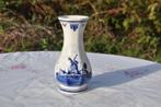 vase delft  bleue fleur et moulin, Antiquités & Art, Enlèvement ou Envoi