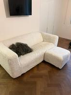 Zeteltje + poef Ikea Klippan met teddycover, Ophalen, Zo goed als nieuw