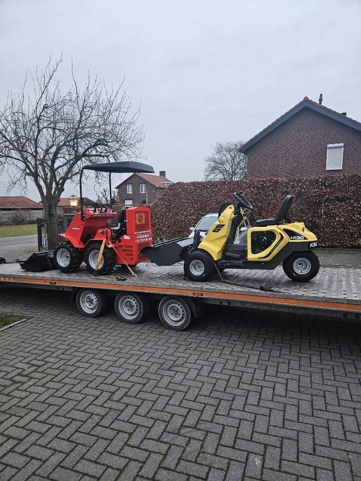 Kingway Heracles H130 mini chargeuse 3 roues, Articles professionnels, Machines & Construction | Grues & Excavatrices, Envoi