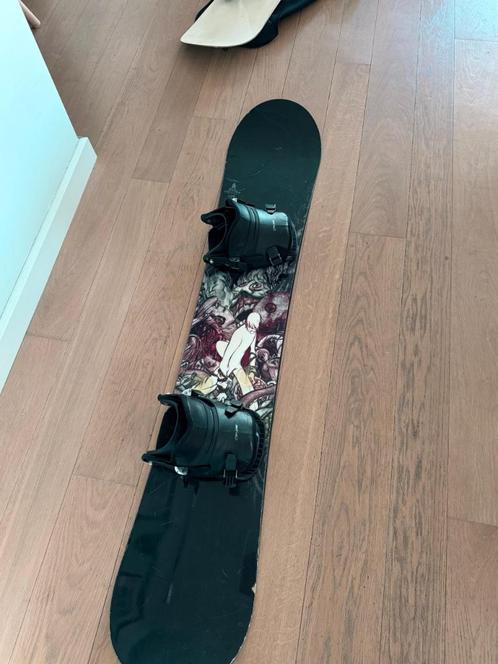 snowboard + binding + zak (beide 80 , appart 50), Sport en Fitness, Snowboarden, Gebruikt, Board, Ophalen