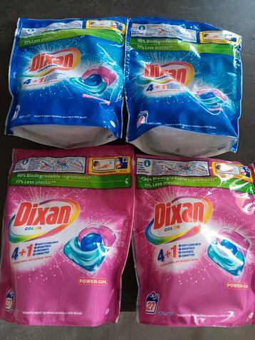Dixan 2x universeel en 2x color = 102 stuks voor 12€, Enlèvement ou Envoi