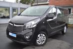 Opel Vivaro 1.6CDTi, 2016, 117.000km, Airco, Dubbel Cabine,, Zwart, Zwart, Bedrijf, Parkeersensor