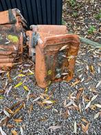 hoekpannen, Doe-het-zelf en Bouw, Dakpannen en Dakbedekking, Ophalen, Gebruikt, Steen of Klei, Minder dan 5 m²