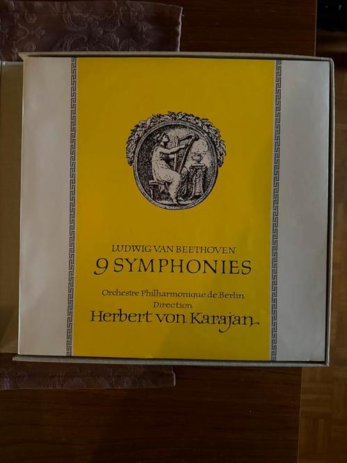 9 symphonien Beethoven, Cd's en Dvd's, Vinyl | Klassiek, Zo goed als nieuw, Ophalen
