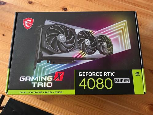 MSI RTX 4080 Super Gaming X Trio (vente ou échange), Computers en Software, Videokaarten, Zo goed als nieuw, Nvidia, PCI-Express 4.0