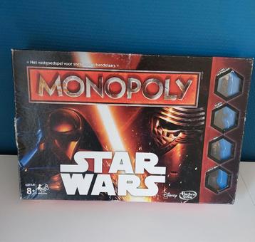 Monopoly Star Wars, Trois ou quatre joueurs, Enlèvement ou Envoi, Utilisé, HASBRO