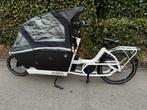 Urban arrow elektrische bakfiets met regenhuif, Ophalen, Zo goed als nieuw
