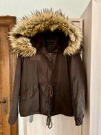 Winterjas Zara met kap maat M - €25, Maat 38/40 (M), Bruin, Zara, Ophalen of Verzenden