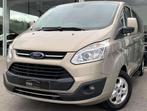 Ford Tourneo Custom XL 2.0TDCI L2 / 8 Places / Titanium / LO, Auto's, Ford, 4 cilinders, Beige, Velours, 162 g/km