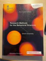 Research Methods for the behavioral sciences - Gravetter, Gelezen, Gravetter & Forzano, Ophalen