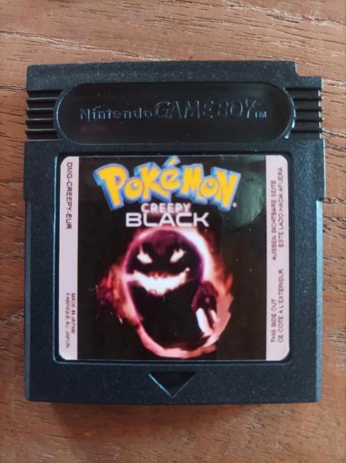 Pokémon Creepy Black, Consoles de jeu & Jeux vidéo, Jeux | Nintendo Game Boy, Comme neuf, Aventure et Action, À partir de 7 ans