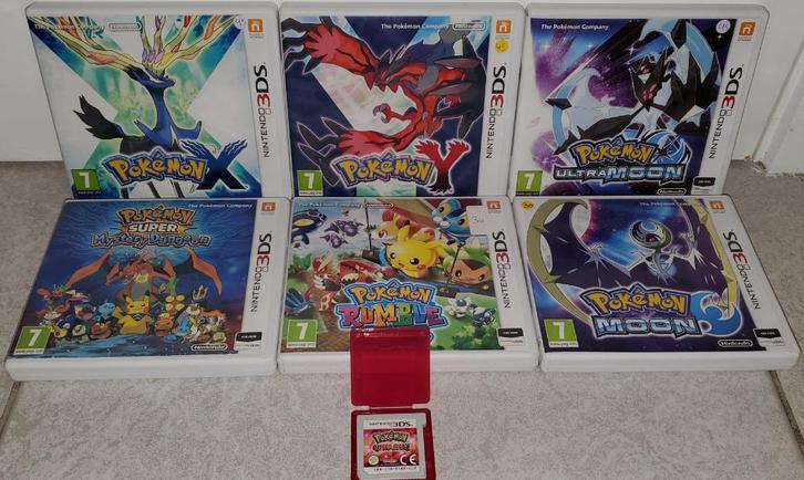 Verschillende Nintendo 3DS Pokémon games te koop.!, Games en Spelcomputers, Games | Nintendo 2DS en 3DS, Zo goed als nieuw, Overige genres