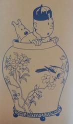 2011 - Kuifje pot van 44 cm, LIMOGE porselein, Verzenden, Kuifje, Nieuw, Beeldje of Figuurtje